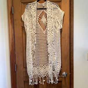 Boho Fringe Shawl